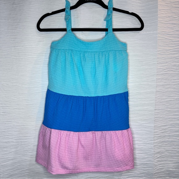 Hurley Girls Color Block Dress Sleeveless Casual Summer Outfit Size‎ 6X - Picture 1 of 11